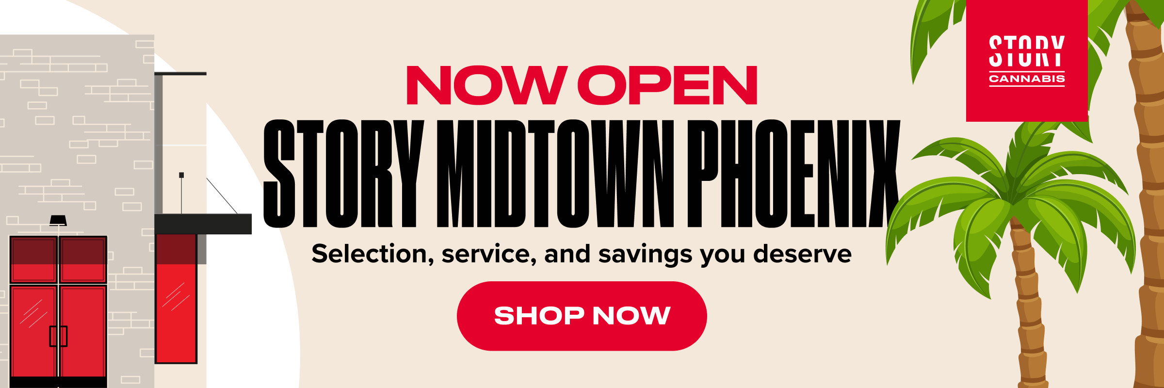 Story Midtown Phoenix Now Open Banner