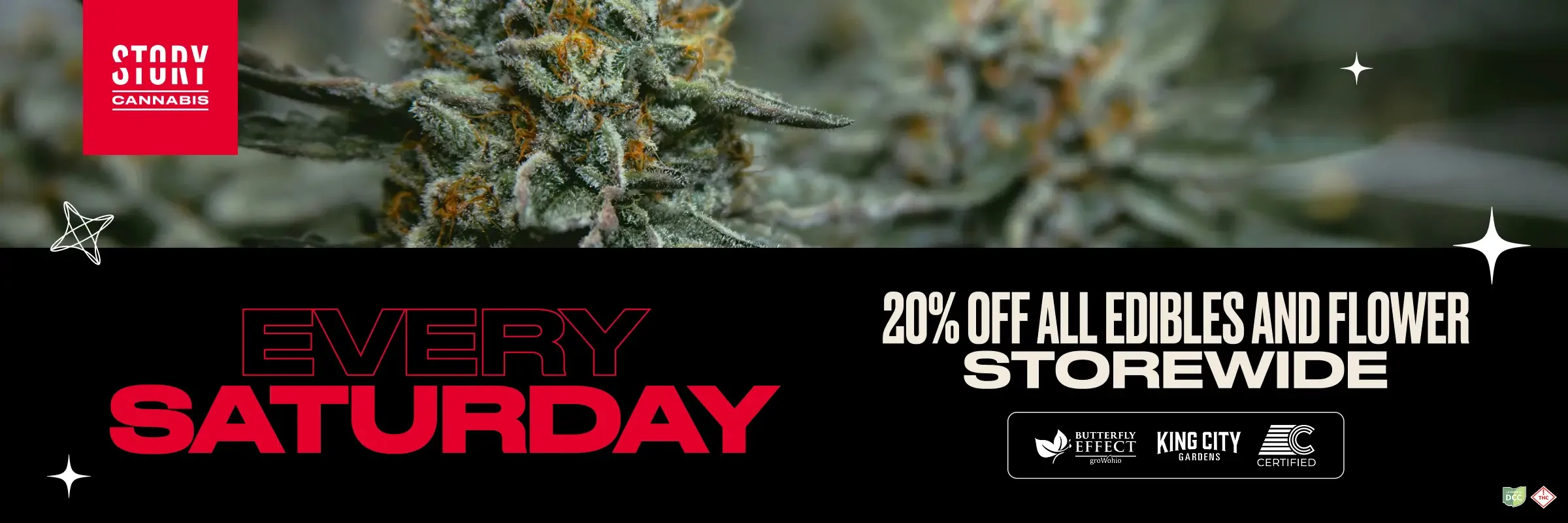 Edibles Flower Saturday Dutchie 2400x800