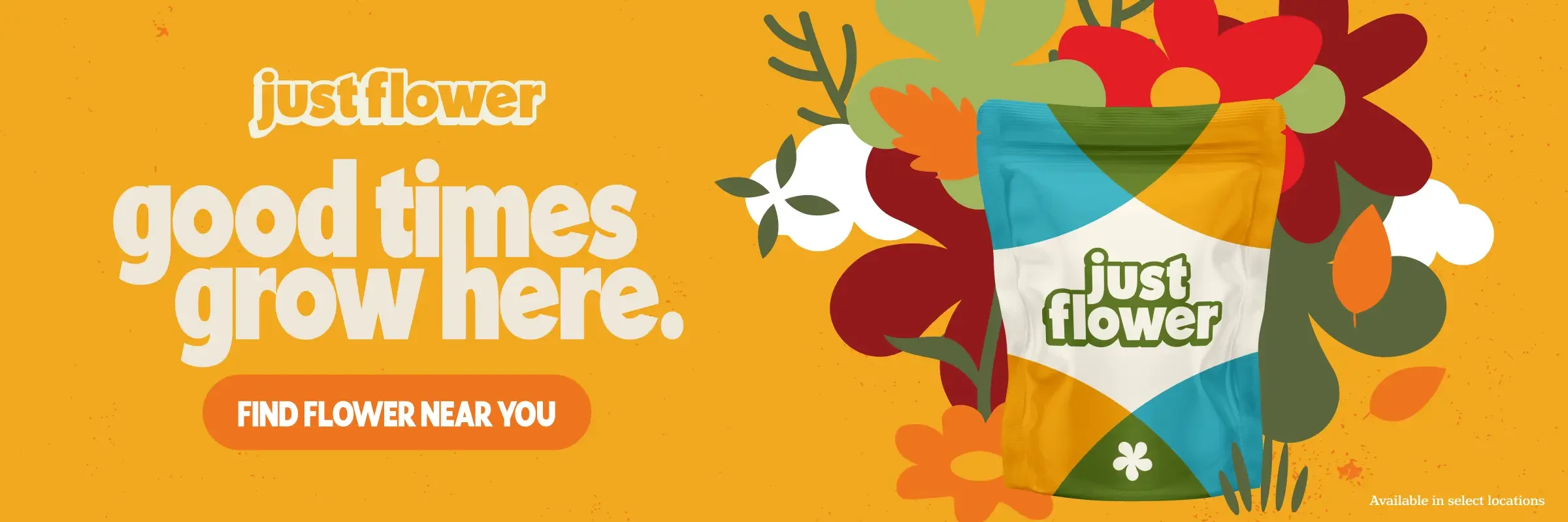 Just Flower Q4 Web Banner