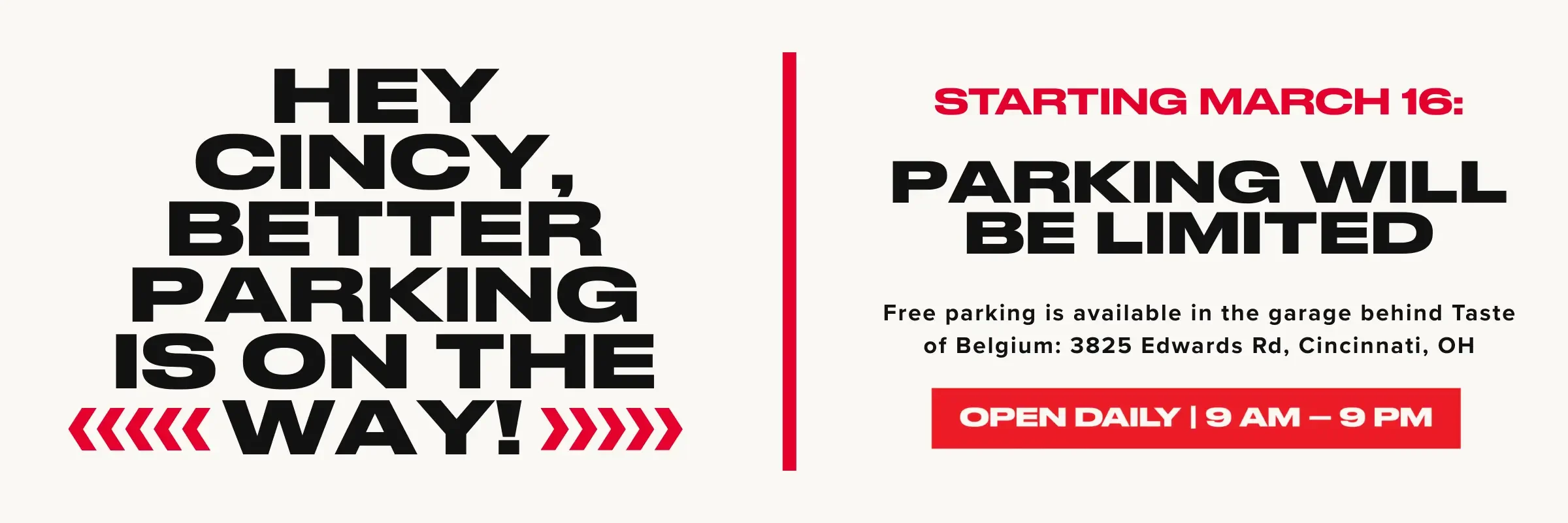 Cincy ParkingLot Banner Cincy Parking Lot Banner