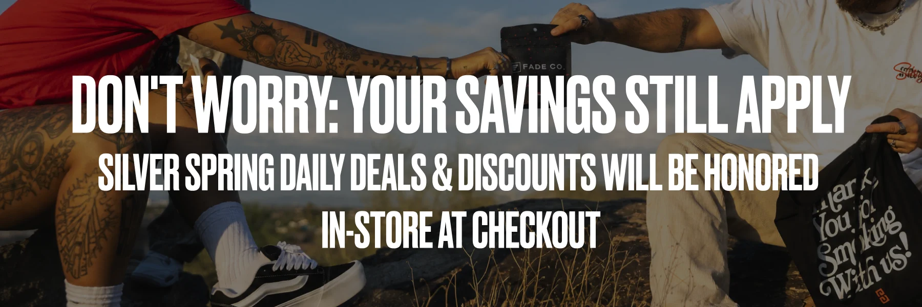 Silver Springs Discount Notice