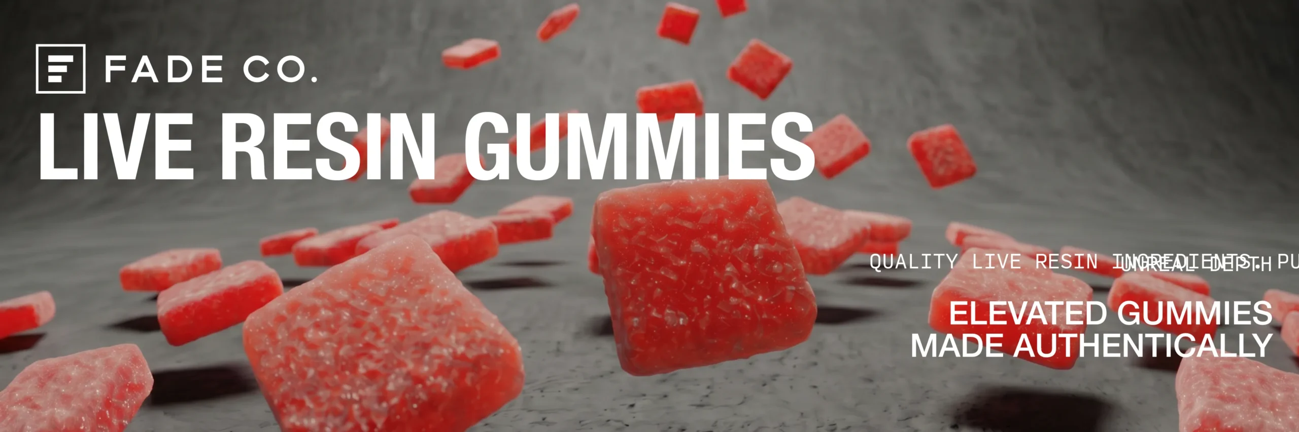 Fade Co LR Gummies Banner